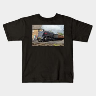 A4 Class Steam Train Sir Nigel Gresley Kids T-Shirt